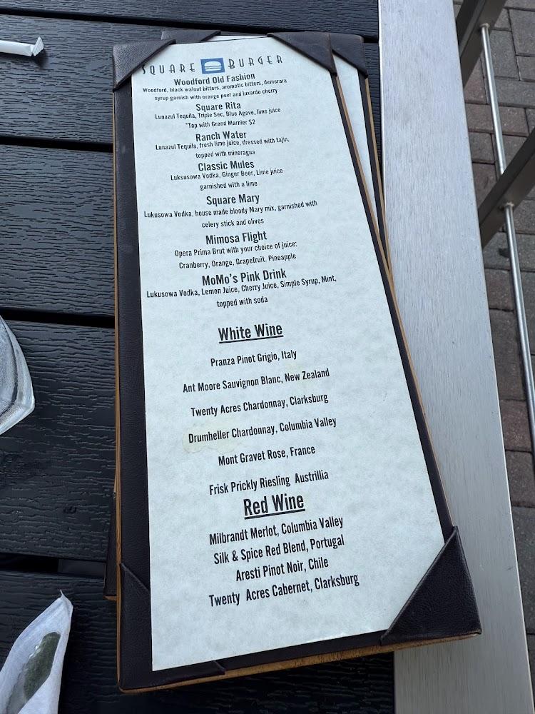 Square Burger Menu image 4